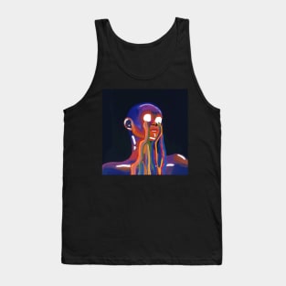 Bleeding colours Tank Top